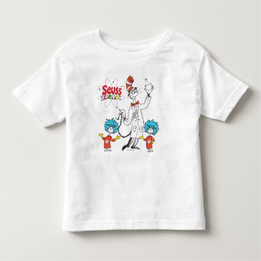 Dr. Seuss | Katze in der Hat Seuss Science Kleinkind T-shirt (Vorderseite)