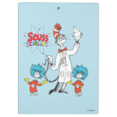 Dr. Seuss | Katze in der Hat Seuss Science Klemmbrett (Rückseite)