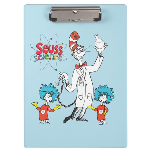 Dr. Seuss | Katze in der Hat Seuss Science Klemmbrett (Vorderseite)
