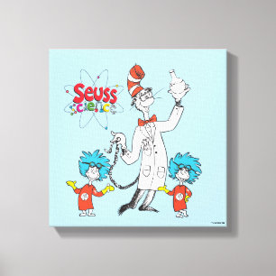 Dr. Seuss Katze in der Hat Seuss Science Leinwanddruck