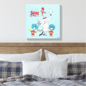 Dr. Seuss | Katze in der Hat Seuss Science Leinwanddruck (Insitu (Schlafzimmer))
