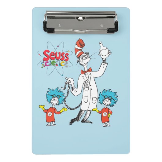 Dr. Seuss | Katze in der Hat Seuss Science Mini Klemmbrett (Vorderseite)
