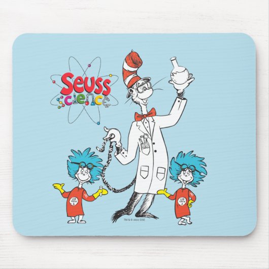 Dr. Seuss | Katze in der Hat Seuss Science Mousepad (Vorne)