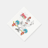 Dr. Seuss | Katze in der Hat Seuss Science Serviette (Ecke)