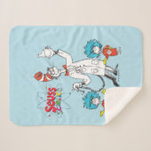 Dr. Seuss | Katze in der Hat Seuss Science Sherpadecke (Vorderseite (Horizontal))