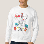 Dr. Seuss | Katze in der Hat Seuss Science Sweatshirt (Vorderseite)