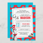 Dr. Seuss | Katze in der Hut-Baby-Dusche Einladung (Vorne/Hinten)