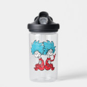 Dr. Seuss | Katze in der Hut Sache Eins & Zwei Trinkflasche (Vorne)