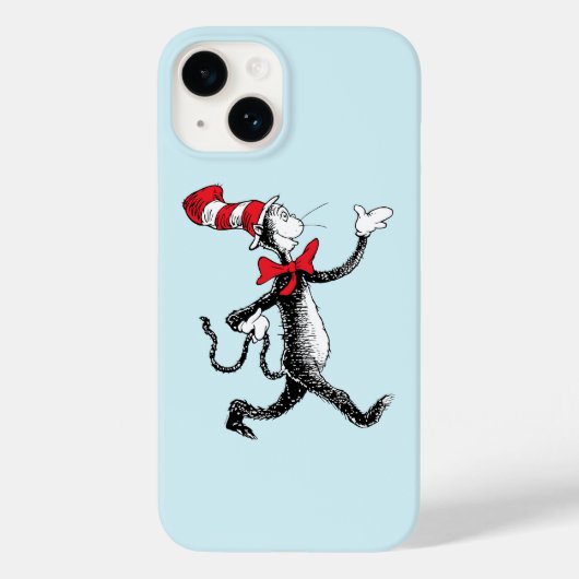 Dr. Seuss | Katze in der Hutkatze Case-Mate iPhone Hülle (Rückseite)