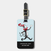 Dr. Seuss | Katze in der Hutkatze Gepäckanhänger (Vorderseite vertikal)