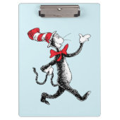 Dr. Seuss | Katze in der Hutkatze Klemmbrett (Vorderseite)