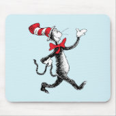 Dr. Seuss | Katze in der Hutkatze Mousepad (Vorne)