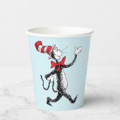 Dr. Seuss | Katze in der Hutkatze Pappbecher (Vorderseite)