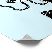 Dr. Seuss | Katze in der Hutkatze Poster (Ecke)