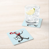 Dr. Seuss | Katze in der Hutkatze Rechteckiger Pappuntersetzer (Vor Ort)