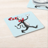 Dr. Seuss | Katze in der Hutkatze Rechteckiger Pappuntersetzer (angewinkelt)