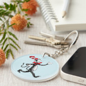 Dr. Seuss | Katze in der Hutkatze Schlüsselanhänger (Vorderseite rechts)