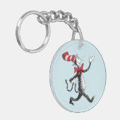 Dr. Seuss | Katze in der Hutkatze Schlüsselanhänger (Vorderseite links)