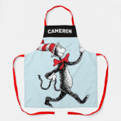 Dr. Seuss | Katze in der Hutkatze Schürze (Vorderseite)