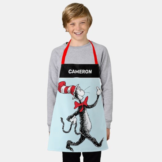 Dr. Seuss | Katze in der Hutkatze Schürze (Getragen)