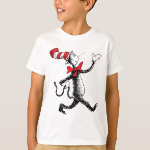 Dr. Seuss Katze in der Hutkatze T-Shirt