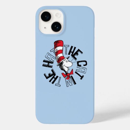 Dr. Seuss | Katze in der Hutrunde Art Case-Mate iPhone Hülle (Rückseite)