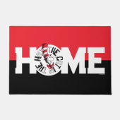 Dr. Seuss | Katze in der Hutrunde Art Fußmatte (Vorderseite)