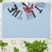 Dr. Seuss | Katze in der Hutrunde Art Geschirrtuch (Gefaltet)