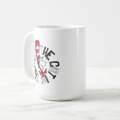 Dr. Seuss | Katze in der Hutrunde Art Kaffeetasse (Vorderseite Links)