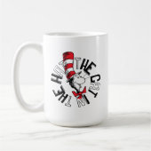 Dr. Seuss | Katze in der Hutrunde Art Kaffeetasse (Links)