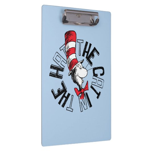 Dr. Seuss | Katze in der Hutrunde Art Klemmbrett (Rechts)