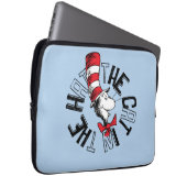 Dr. Seuss | Katze in der Hutrunde Art Laptopschutzhülle (Vorne Rechts)
