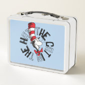 Dr. Seuss | Katze in der Hutrunde Art Metall Brotdose (Rückseite)