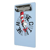 Dr. Seuss | Katze in der Hutrunde Art Mini Klemmbrett (Gewinkelt2)