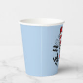 Dr. Seuss | Katze in der Hutrunde Art Pappbecher (Rechts)