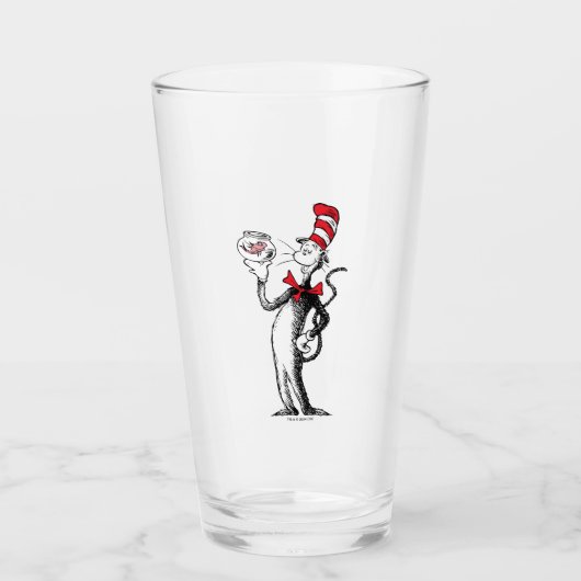 Dr. Seuss | Katze in Hut und Krinklebine Glas (Vorderseite)
