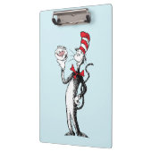 Dr. Seuss | Katze in Hut und Krinklebine Klemmbrett (Links)