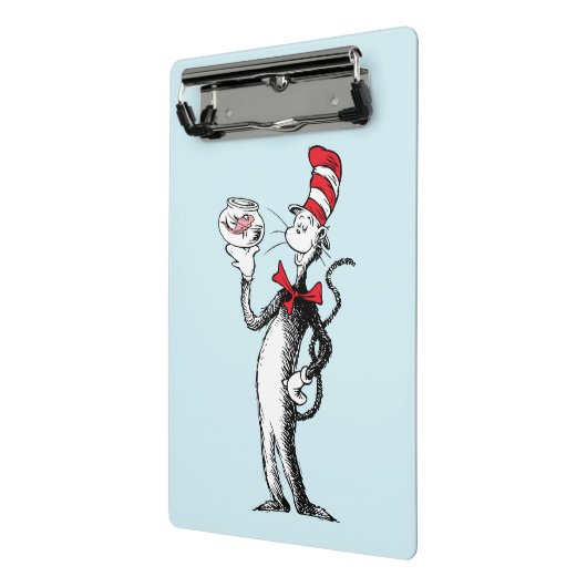 Dr. Seuss | Katze in Hut und Krinklebine Mini Klemmbrett (Gewinkelt2)