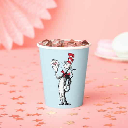 Dr. Seuss | Katze in Hut und Krinklebine Pappbecher (Insitu)