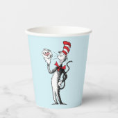 Dr. Seuss | Katze in Hut und Krinklebine Pappbecher (Vorderseite)