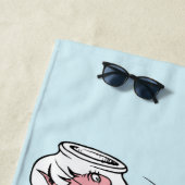 Dr. Seuss | Katze in Hut und Krinklebine Strandtuch (Beispiel)