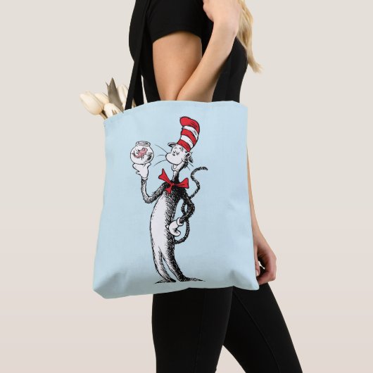 Dr. Seuss | Katze in Hut und Krinklebine Tasche (Von Nahem)