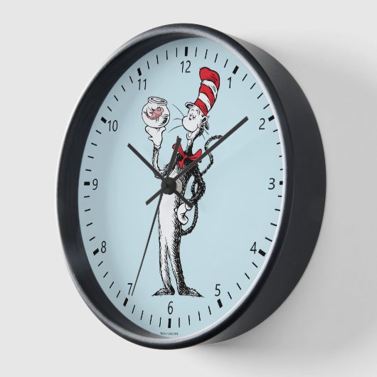Dr. Seuss | Katze in Hut und Krinklebine Uhr (Winkel)