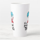 Dr. Seuss | Lehrer Es ist eine Vorschulangelegenhe Milchtasse (Vorderseite)