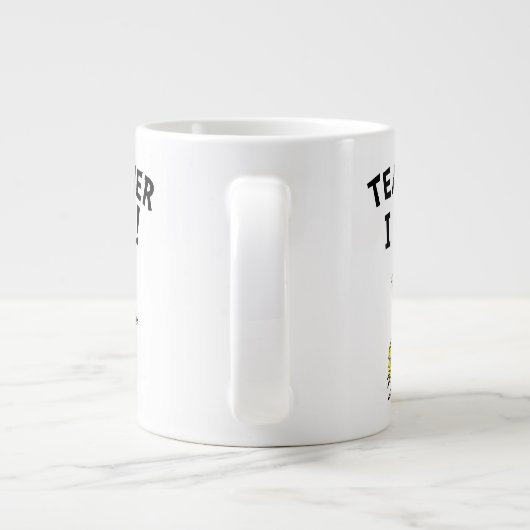 Dr. Seuss | Lehrer Ich bin! Jumbo-Tasse (Rückseite)