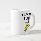 Dr. Seuss | Lehrer Ich bin! Jumbo-Tasse (Vorderseite Rechts)