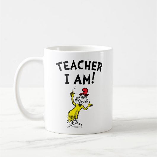 Dr. Seuss | Lehrer Ich bin! Kaffeetasse (Links)