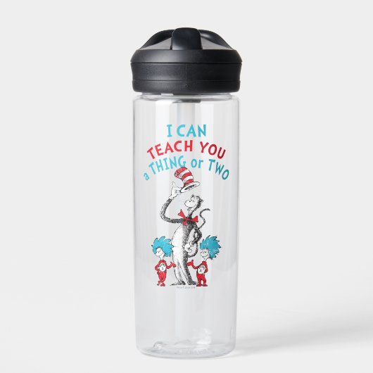Dr. Seuss | Lehrer, ich kann dir ein oder zwei Din Trinkflasche (Vorderseite)