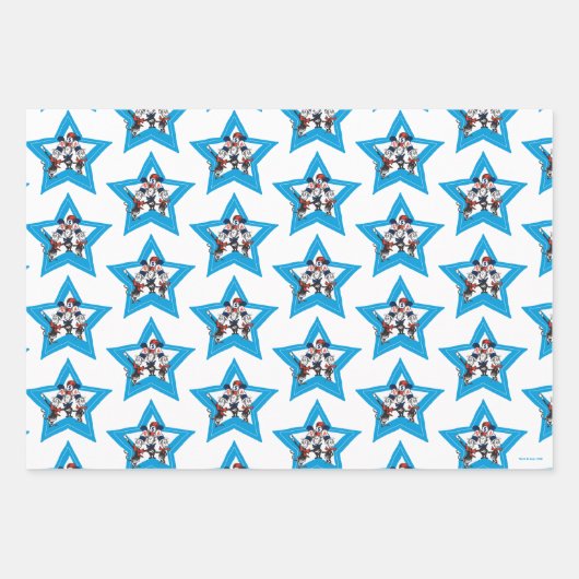 Dr. Seuss | Little Cats USA Hats Graphic Geschenkpapier Set (Vorderseite 2)