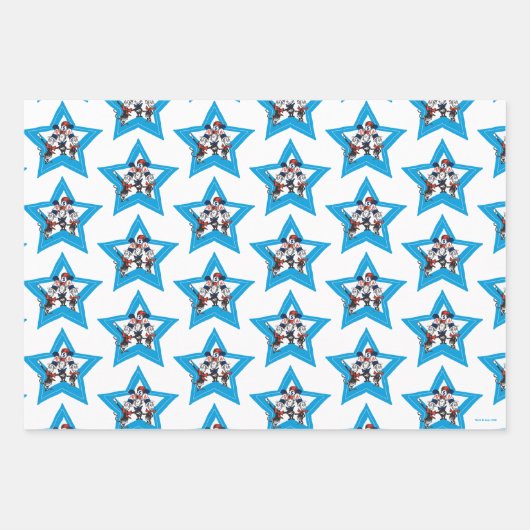 Dr. Seuss | Little Cats USA Hats Graphic Geschenkpapier Set (Vorderseite)